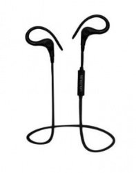 Necnon Audífonos Intrauriculares NBE-02, Inalámbrico, Bluetooth 4.1, Negro 