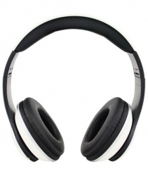 Necnon Audífonos con Micrófono NBH-01R, Bluetooth, Alámbrico/Inalámbrico, 3.5mm, Blanco/Negro 