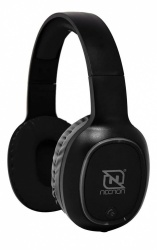 Necnon Audífonos con Micrófono NBH-04 Pro, Bluetooth, Inalámbrico, Negro 