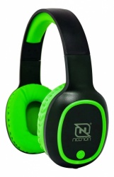 Necnon Audífonos con Micrófono NBH-04 Pro, Bluetooth, Inalámbrico, Verde 
