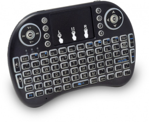 Necnon Control Remoto NCR-01, RF Inalámbrico, Negro 