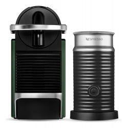 Nespresso Cafetera Espresso de Cápsulas Pixie Dark Green, 1 Taza 