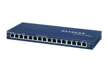 Switch Netgear Fast Ethernet ProSafe FS116PNA, 3.2Gbit/s, 16 Puertos 