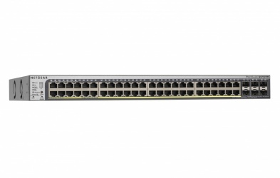 Switch Netgear ProSafe GS752TPS, 48 Puertos PoE + 4 Puertos SFP, 10 Gbit/s - Administrable 
