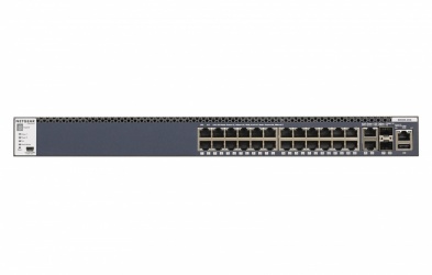 Switch Netgear Gigabite Ethernet ProSAFE M4300, 24 Puertos 10/100/1000Mbps, 2 Puertos 10G, 2 Puertos SFP+, 128 Gbit/s - Administrable 
