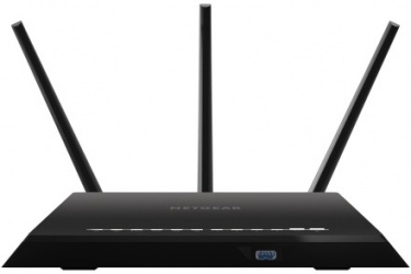 Router Netgear Gigabit Nighthawk AC1900, Inalámbrico, 5x RJ-45, 2.4/5GHz, con 3 Antenas 
