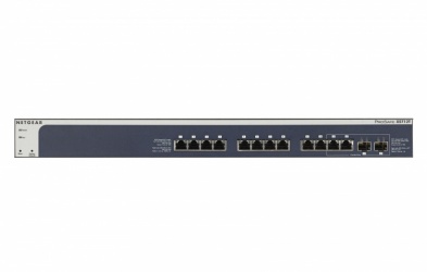 Switch Netgear 10G Ethernet XS712T, 12 Puertos 10G, 2 Puertos SFP+, 240 Gbit/s, 32000 Entradas - Administrable 