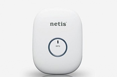 Netis Extensor de Señal WiFi E1+, Inalámbrico, RJ-45, 300 Mbit/s 
