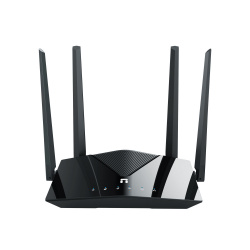 Netis Router AX1500 MU-MIMO, Wi-Fi 6, 4 x RJ-45 1501 Mbit/s WLAN, Inalámbrico, Doble Banda 2.4/5 GHz, 4 Antenas Externas, de 5 dBi 