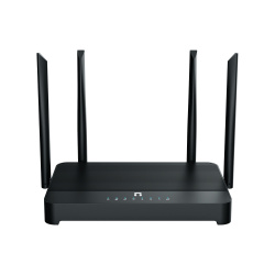 Netis Router NX31, Wi-Fi 6E, 4 x RJ-45 2402 Mbit/s WLAN, Inalámbrico, Doble Banda 2.4/5 GHz, 4 Antenas Externas, de 5 dBi 