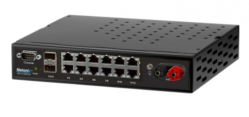 Switch Netonix Gigabit Ethernet WS-12-250-DC, 12 Puertos 10/100/1000Mbps + 2 Puertos SFP, 14 Gbit/s - Administrable 