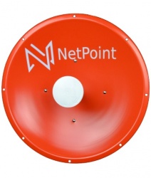 Netpoint Antena Direccional NPTR-1, 30 dBi, 4.9 - 6.2GHz  