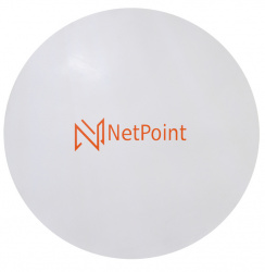 NetPoint Antena Direccional Blindada NPX2GEN3, 34dBi, 4.9 - 6.4GHz 