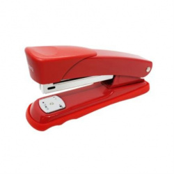 Nextep Engrapadora de Metal NE-101R, Media Tira, hasta 25 Hojas, Rojo, 12 Piezas 