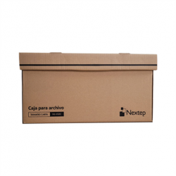 Nextep Caja de Cartón para Archivo, Tamaño Carta, 12 Piezas 