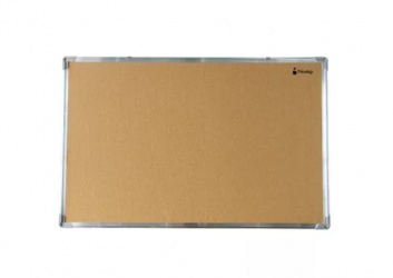 Nextep Tablero de Corcho, 90 x 60 cm, Marrón 