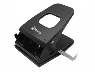 Nextep Perforadora de 2 Orificios, 7/8cm, hasta 25 Hojas, Negro 