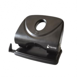 Nextep Perforadora de 2 Orificios, hasta 25 Hojas, Negro 