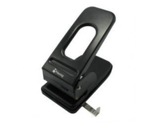 Nextep Perforadora de 2 Orificios Uso Pesado, hasta 60 Hojas, Negro 