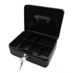 Cajón de Dinero Nextep NE-161 con Llave, Negro 