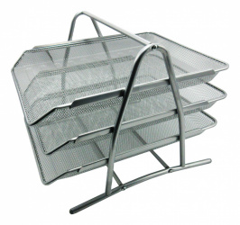 Nextep Charola de 3 Niveles NE-162P, Tamaño Oficio, Metal 