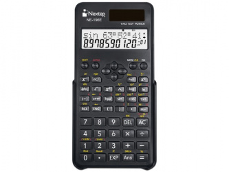 Nextep Calculadora Científica NE-196E, 12 Dígitos, Batería/Energía Solar 