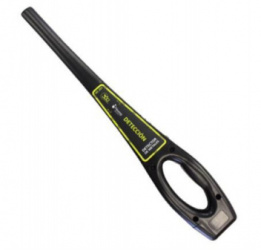 Nextep Detector de Metal Portátil NE-201, Modo Sonido/Vibración, Negro 