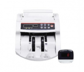 Nextep Contadora de Billetes con Detector Magnético UV NE-206, Blanco 