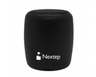 Nextep Bocina Portátil con Botón para Selfies NE-400, Bluetooth, Inalámbrico, Negro 