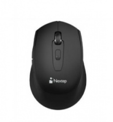 Mouse Nextep Óptico NE-410X, Inalámbrico, Bluetooth, 1600DPI, Negro 