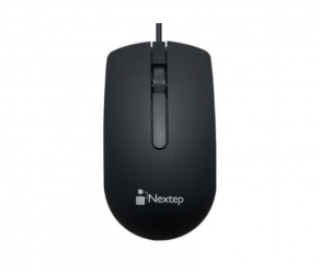 Mouse Nextep Óptico NE-414, Alámbrico, USB, 1000DPI, Negro 