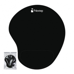 Mousepad Nextep con Descansa Muñecas NE-418B, 230mm x 200mm, Grosor 6mm 