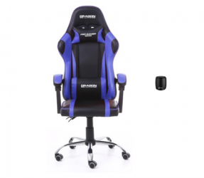 Nextep Silla Gamer Dragón XT Falkor, hasta 150Kg, Negro/Azul ― Incluye Bocina Nextep NE-400 