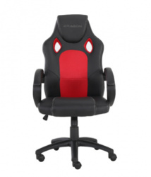 Nextep Silla Gamer NE-463NR, hasta 110kg, Negro/Rojo 