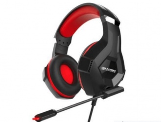 Nextep Audífonos Gamer Dragon XT, Alámbrico, 1.9 Metros, 3.5mm, Negro/Rojo 