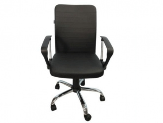 Nextep Silla Ejecutiva NE-650R, Altura Ajustable, Reclinable, Negro 