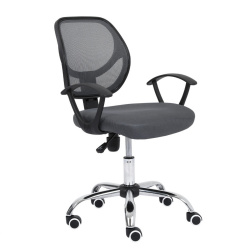 Nextep Silla NE-650SG, Respaldo de malla, Gris 