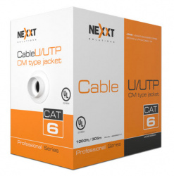 Nexxt Solutions Bobina de Cable Ethernet Cat6, UTP, 305 Metros  