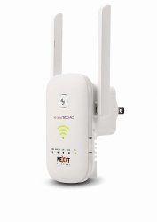 Nexxt Solutions Extensor de Señal WiFi Kronos 1200-AC, Alámbrico, 1200 Mbit/s, 2x RJ-45, 2 Antenas de 3dBi 