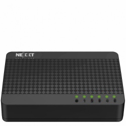 Switch Nexxt Solutions Fast Ethernet Naxos500, 5 Puertos 10/100, 1 Gbit/s, 1000 Entradas - No Administrable 