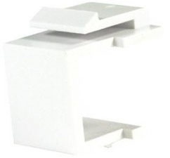 Nexxt Solutions Tapa Ciega para Placa de Pared, Blanco, 100 Piezas 