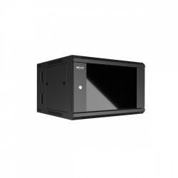 Nexxt Solutions Gabinete para Pared, 9U, hasta 30Kg, Negro 