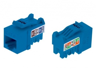 Nexxt Solutions Conector Cat6 RJ-45, Azul, 1 Pieza 