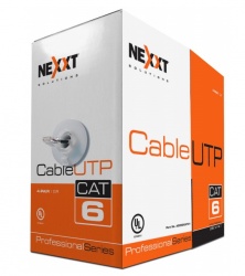 Nexxt Solutions Bobina de Cable Cat6 UTP, 305 Metros, Azul 