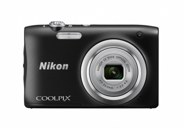 Cámara Digital Nikon COOLPIX A100, 20.1MP, Zoom óptico 5X, Negro 