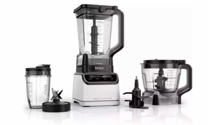 Ninja Licuadora Grand Kitchen System KS500, 2.13 Litros, 1.200W, 4 Velocidades, Negro/Plata 