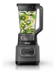 Ninja Licuadora Classic BE200, 2 Litros, 1000W, 4 Velocidades, Gris  