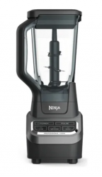 Ninja Licuadora Blender 1000, 2.13 Litros, 1000W, 3 Velocidades, Negro/Plata 