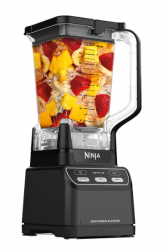 Ninja Licuadora CO750B SmoothieIQ Auto-iQ, 2.13 Litros, 1400W, 3 Velocidades, Negro  