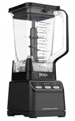 Ninja Licuadora CO750BR, 2.13 Litros, 1.200W, 3 Velocidades, Negro 